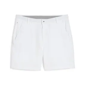 101 Solid 7 Golf Shorts | White Glow