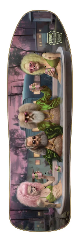 9.35in Kimbel Manor VX Creature Skateboard Deck