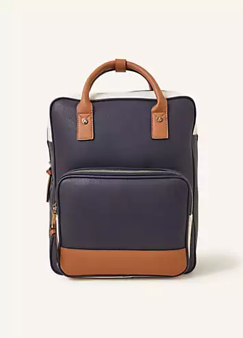 Accessorize Pocket Top Handle Backpack | Grattan