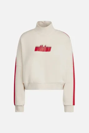 ADIDAS ORIGINALS Ski Chic Sweatshirt - White