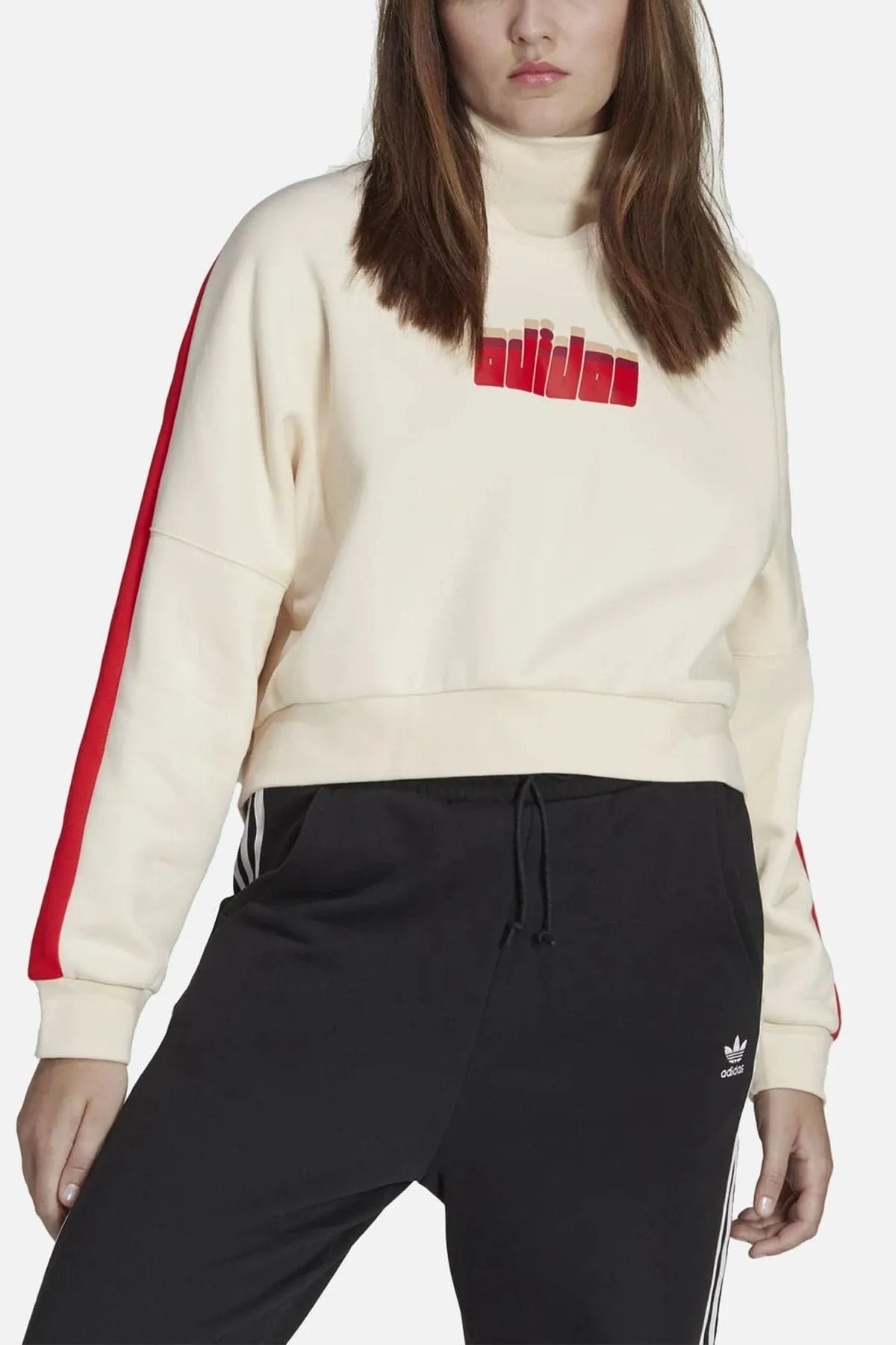 ADIDAS ORIGINALS Ski Chic Sweatshirt - White