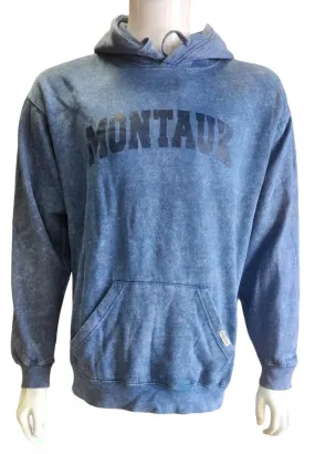 Adult Unisex Screen Printed Montauk Hooded Pullover