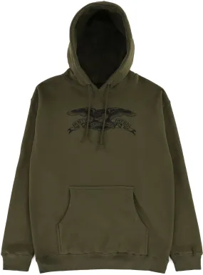 Anti-Hero | Basic Eagle Pullover Sweatshirt - Army/Black