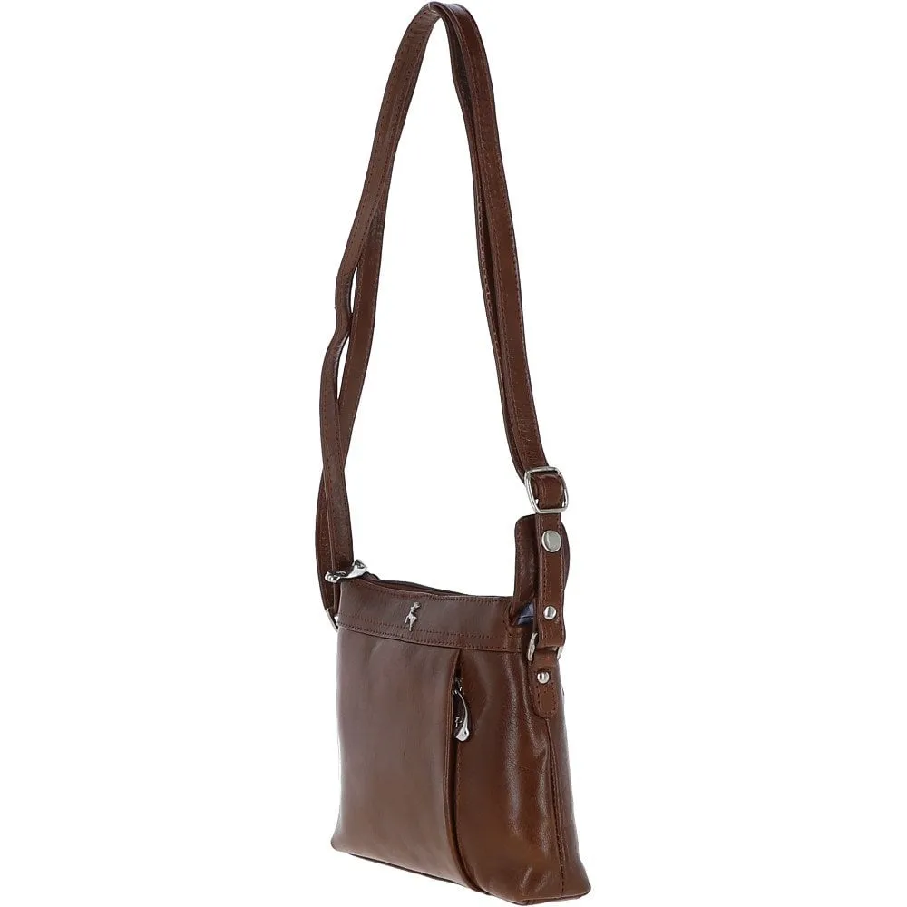 Ashwood Vegetable Tanned Leather Cross Body Bag Bridge: 6052666