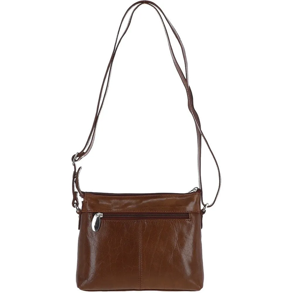 Ashwood Vegetable Tanned Leather Cross Body Bag Bridge: 6052666