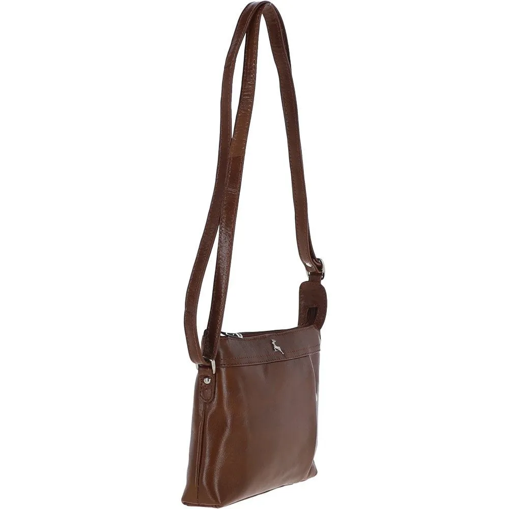 Ashwood Vegetable Tanned Leather Cross Body Bag Bridge: 6052666