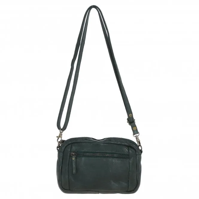 Ashwood Vintage Cross Body Bag Green: D-98