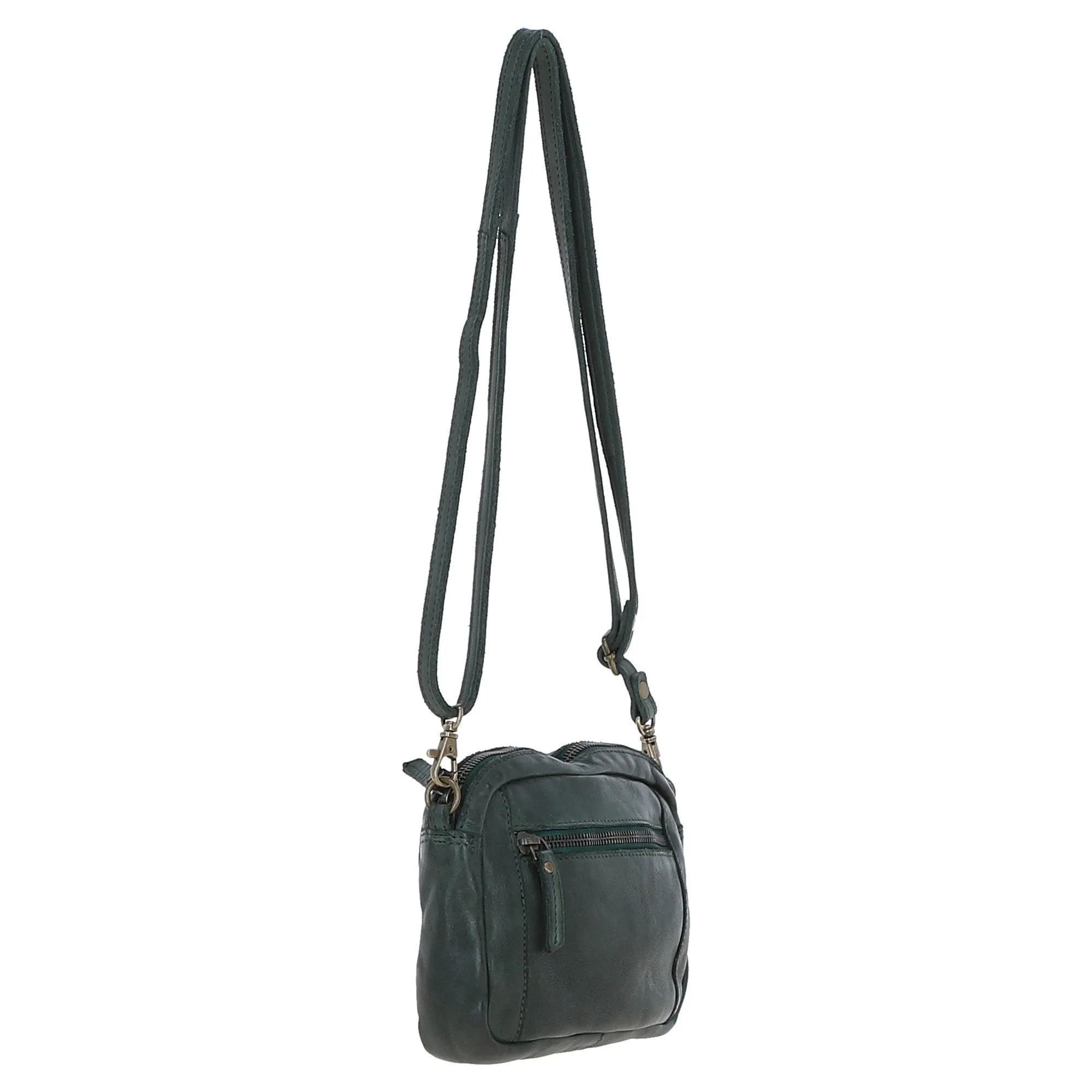 Ashwood Vintage Cross Body Bag Green: D-98