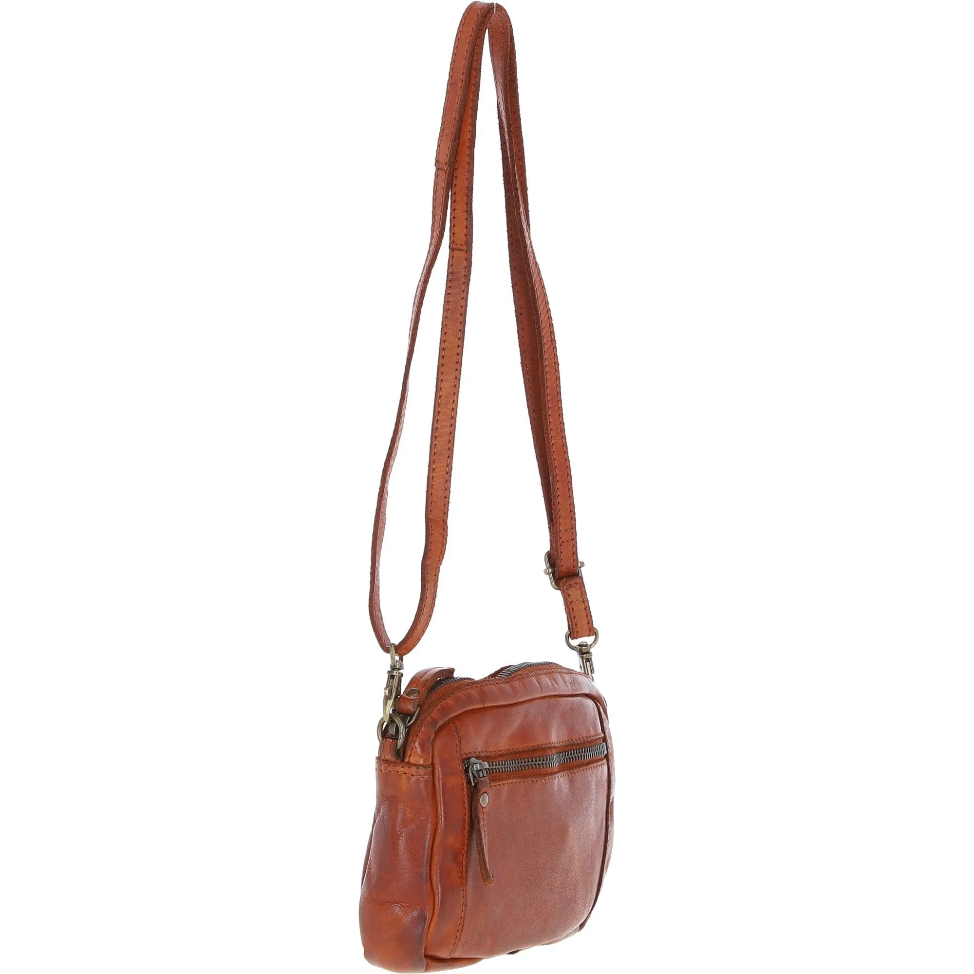 Ashwood Vintage Cross Body Bag Tan: D-98