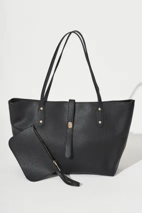 August + Delilah Colette Tote In Black