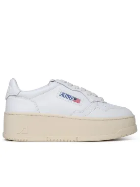 Autry    Autry White Lear Sneakers