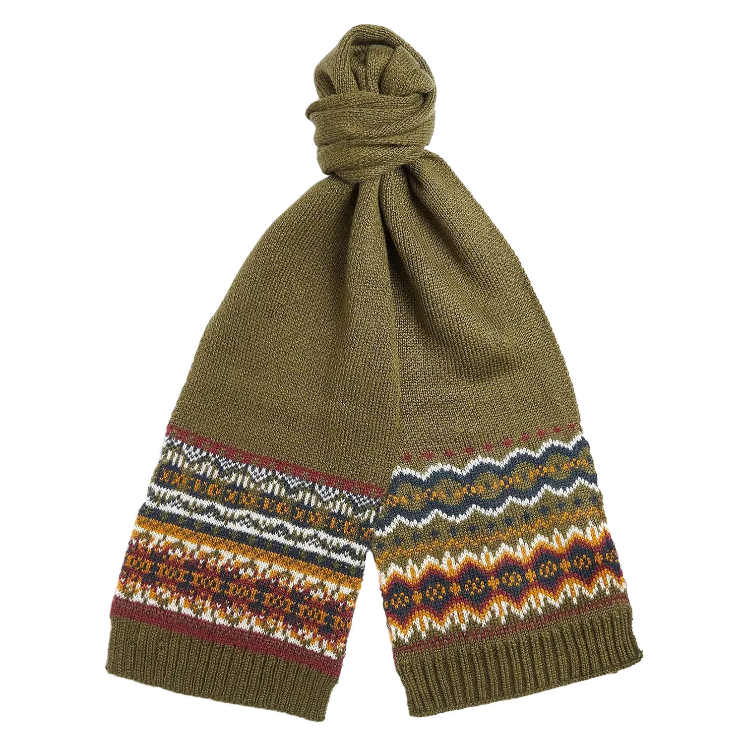 Barbour Fairisle Beanie & Scarf Gift Set