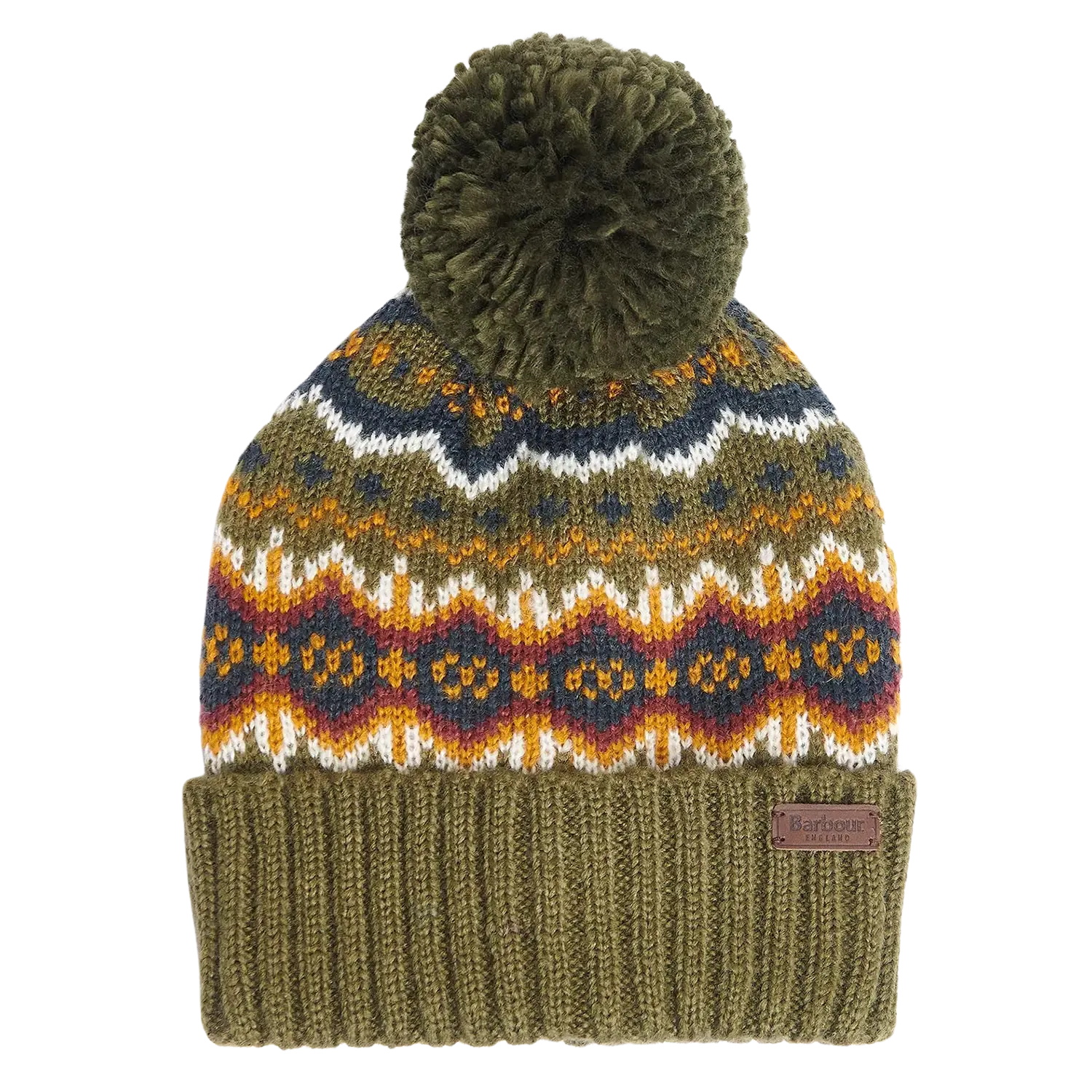 Barbour Fairisle Beanie & Scarf Gift Set