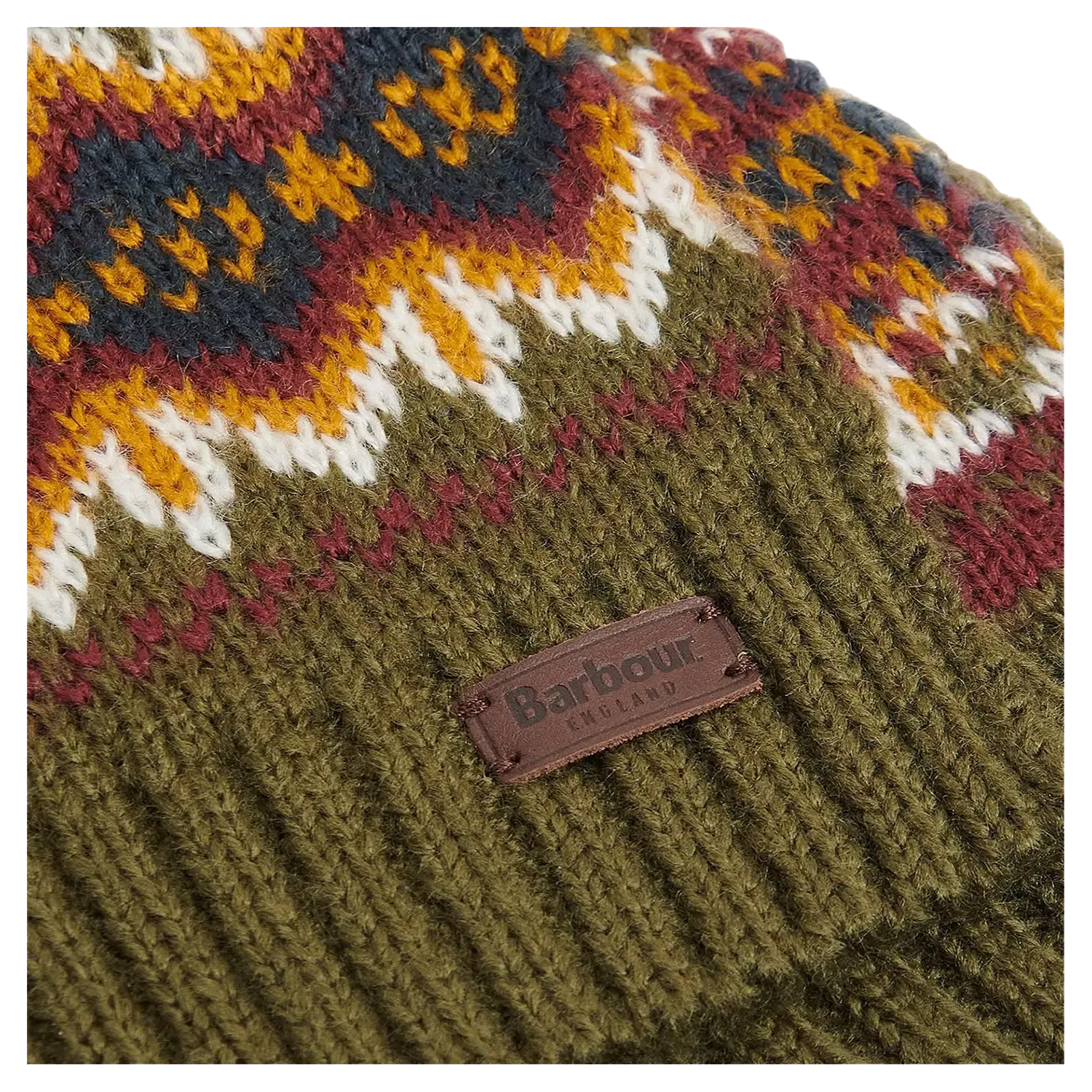 Barbour Fairisle Beanie & Scarf Gift Set