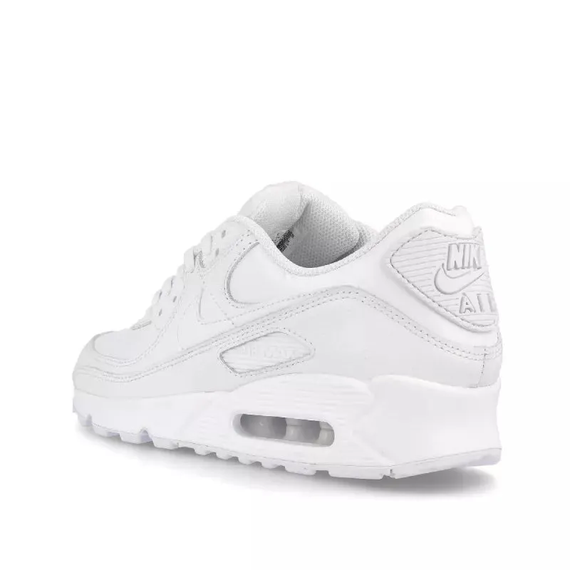 Baskets Nike Air Max 90 Lth - Blanc - Homme