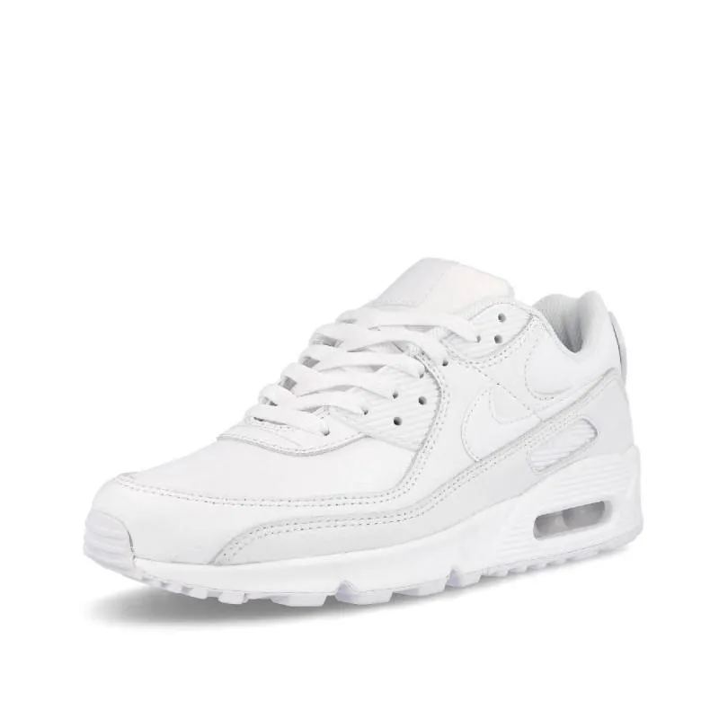 Baskets Nike Air Max 90 Lth - Blanc - Homme