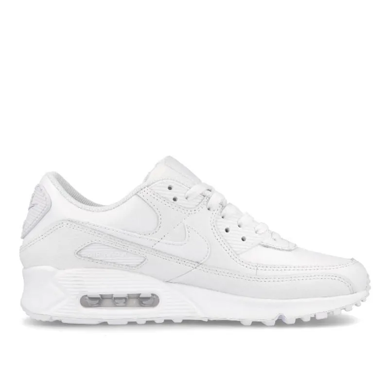 Baskets Nike Air Max 90 Lth - Blanc - Homme