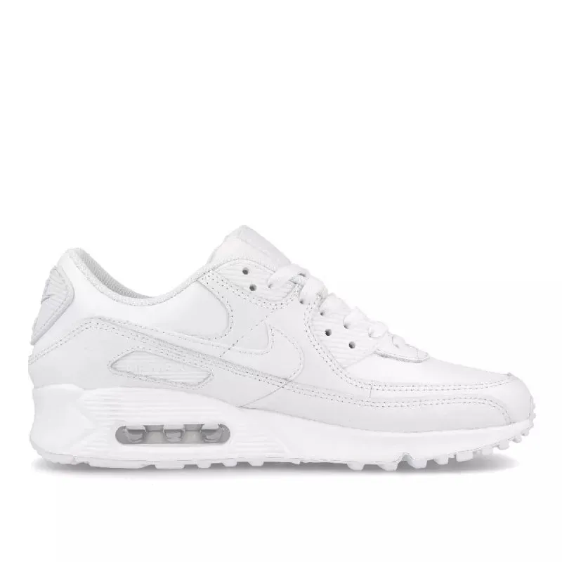 Baskets Nike Air Max 90 Lth - Blanc - Homme