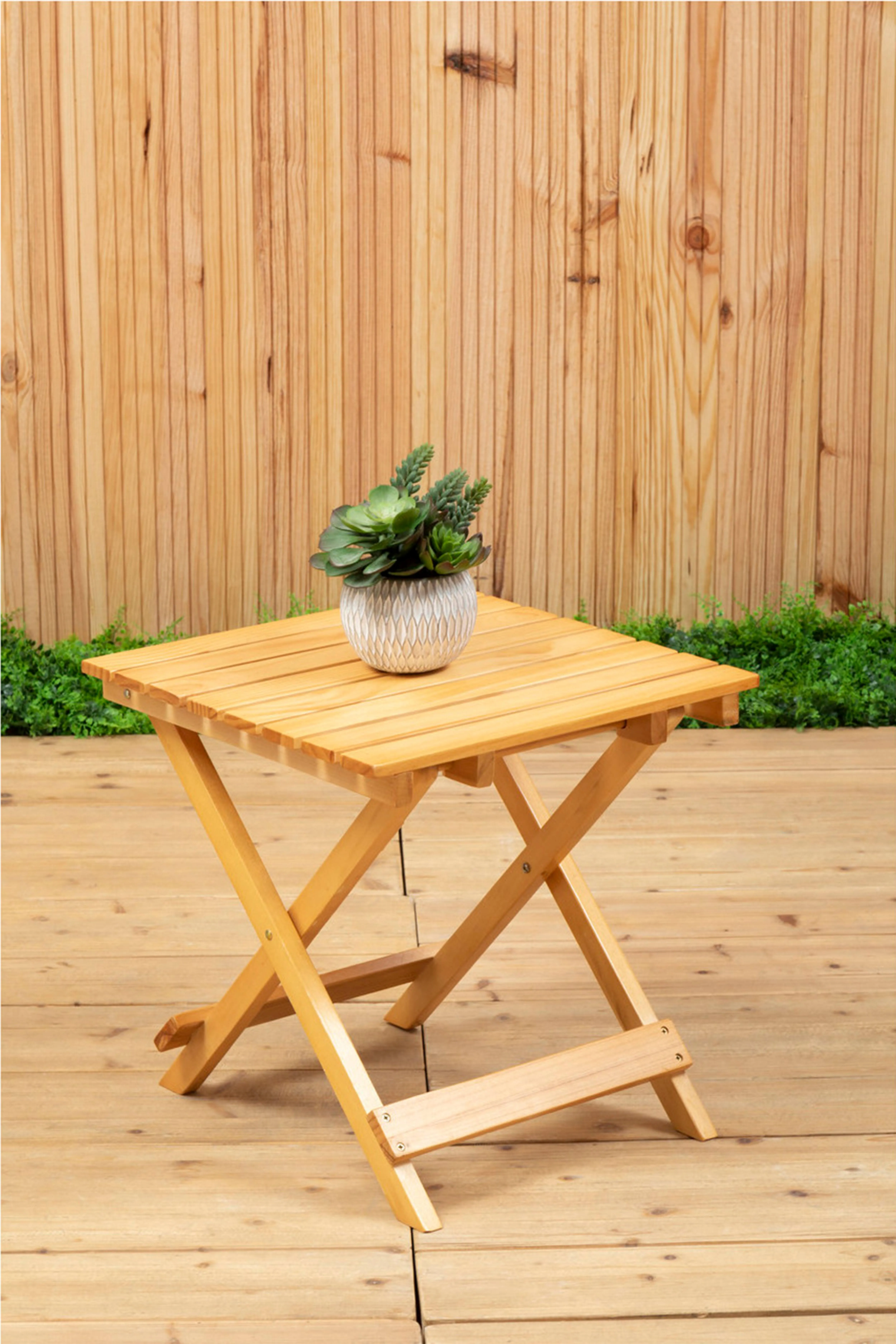 Beauport Folding Table - Natural - Interiors by Premier - Home All | H&M GB