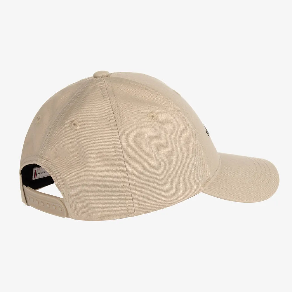 Beige Organic Cotton Cap