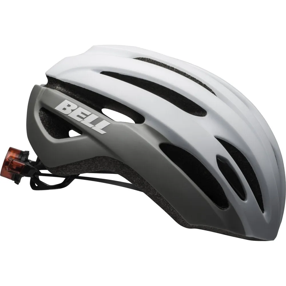 Bell Avenue LED MIPS Road Helmet - Matt Gloss White-Gray