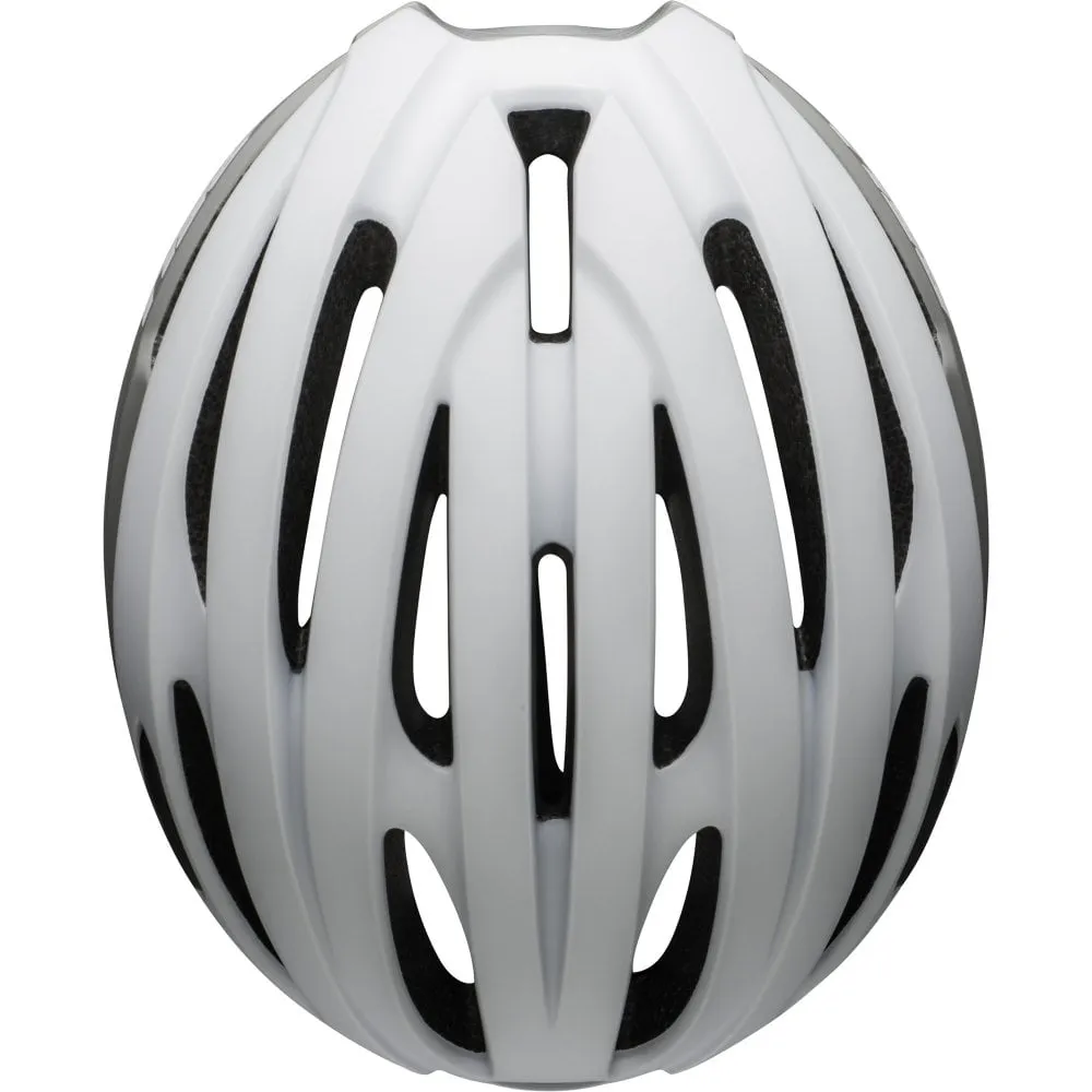 Bell Avenue LED MIPS Road Helmet - Matt Gloss White-Gray