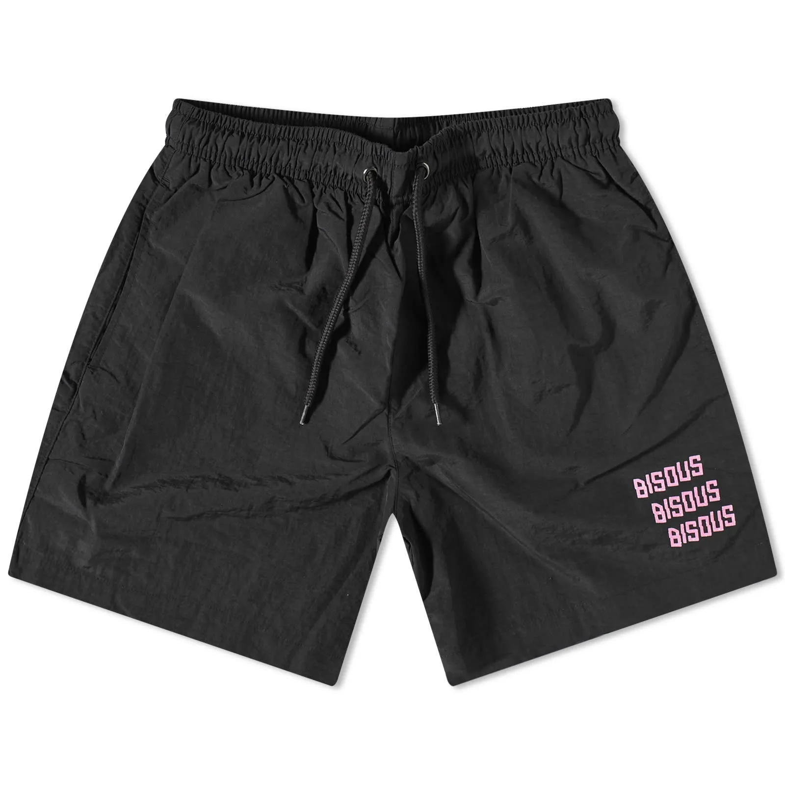 Bisous Skateboards  x 3 swimshortsBlack