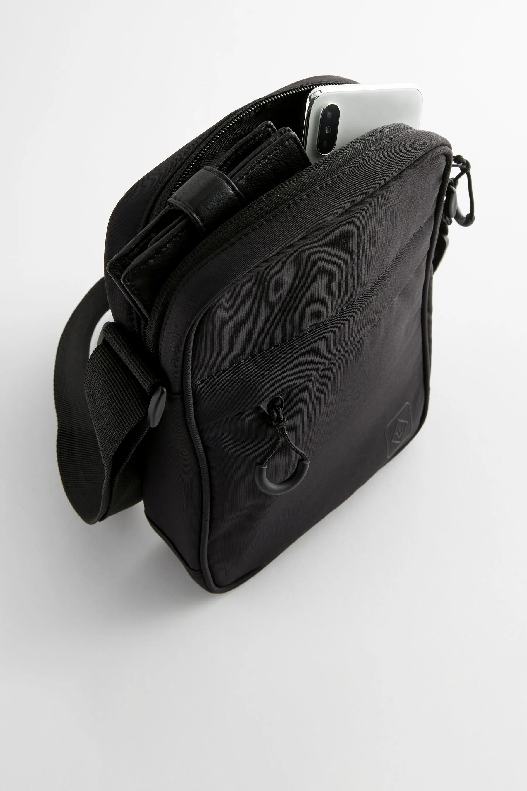 Black Cross-Body Bag