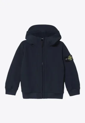 Boys Compass Patch Zip-Up Jacket