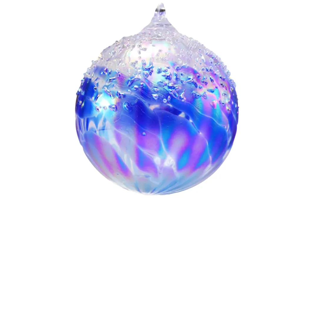 Cobalt Ice Cap Ornament