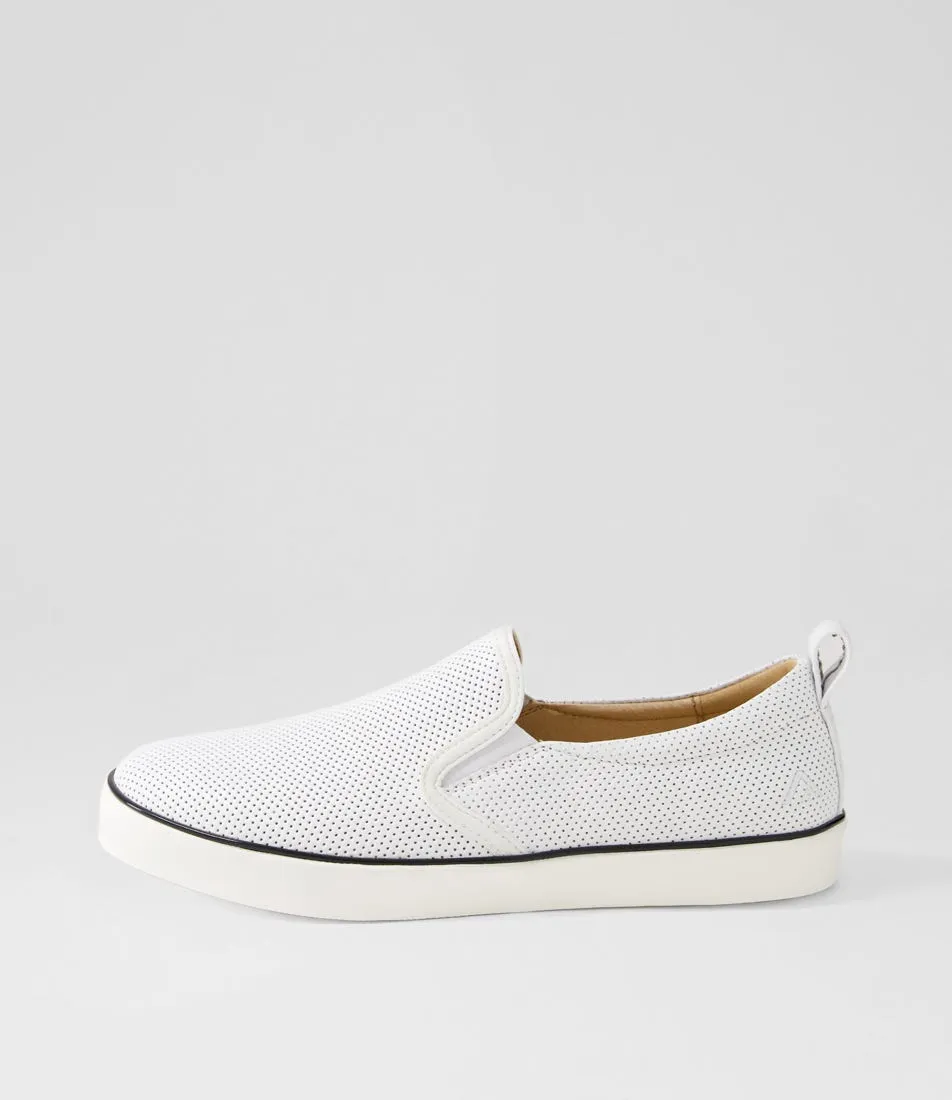 COLORADO Eagel White Leather Sneakers