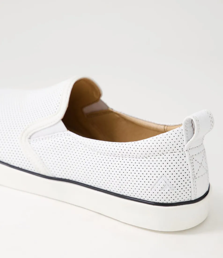 COLORADO Eagel White Leather Sneakers