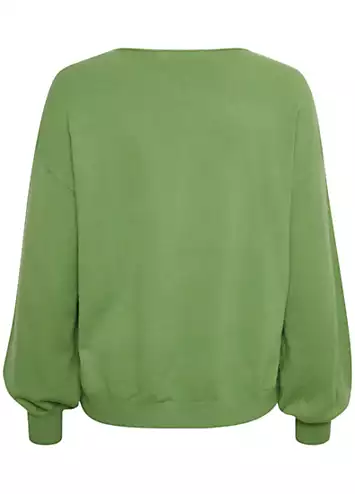 Dela Waterfall Neck Pullover by Cream | Look Again