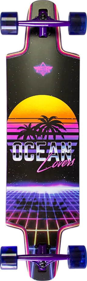 Dusters Ocean Lovers Longboard Skateboard Complete 36