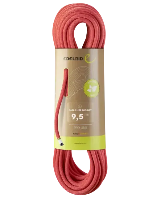 Edelrid Eagle Lite Eco Dry 9.5MM, 50M | Climbing Rope UK