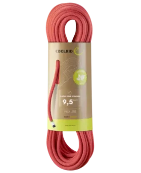 Edelrid Eagle Lite Eco Dry 9.5MM, 50M | Climbing Rope UK