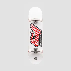 Enuff Classic Logo Skateboard White - 7.75"