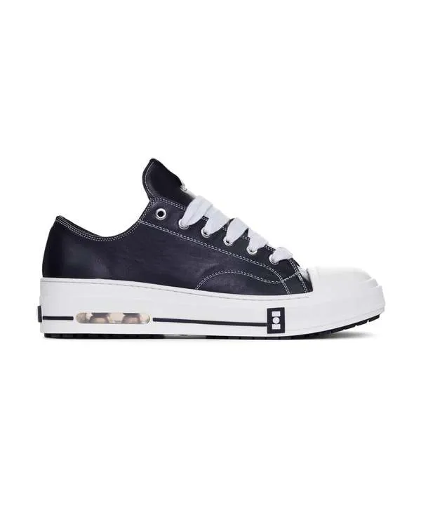 Five O Leather Sneakers - Black