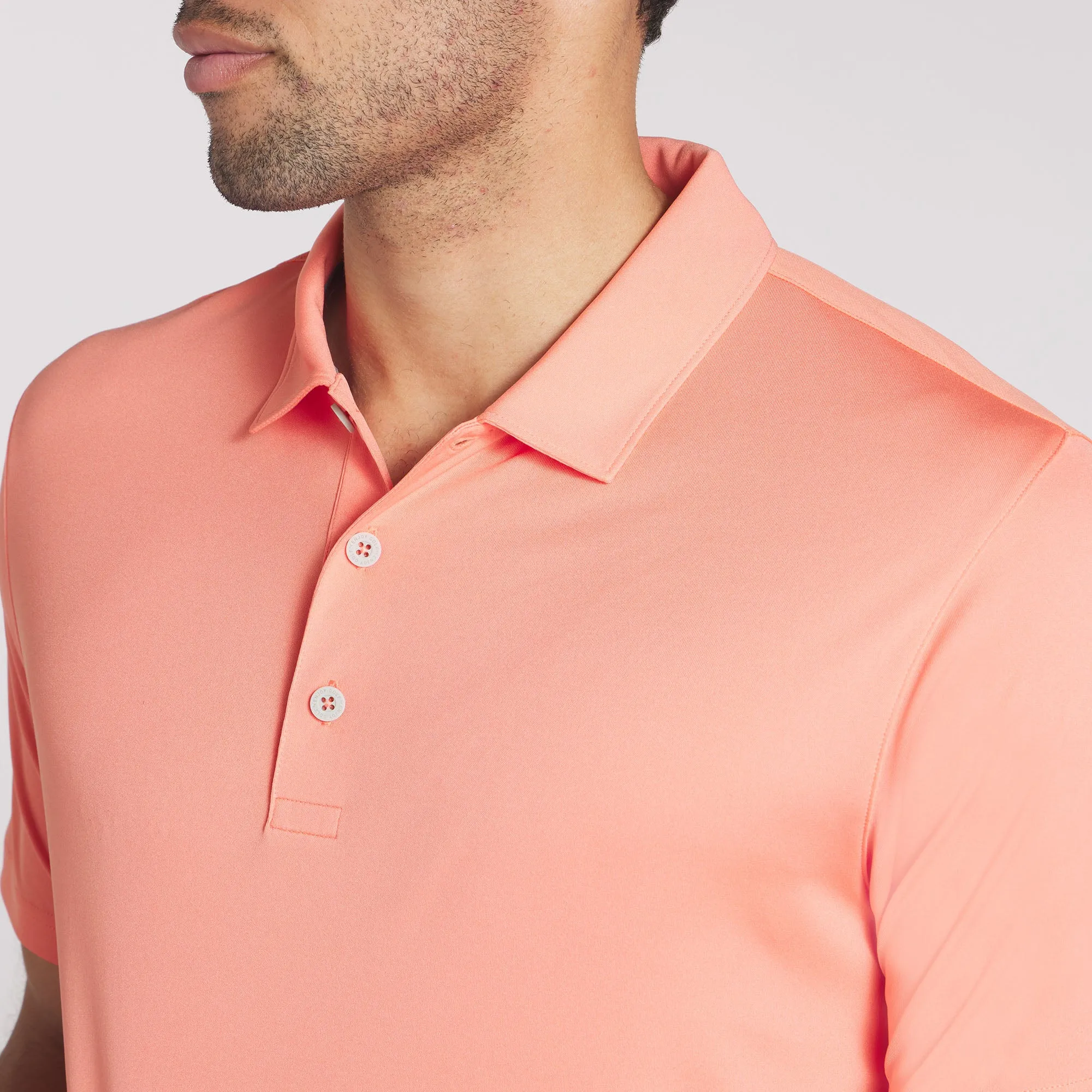 Gamer Golf Polo | Melon Punch