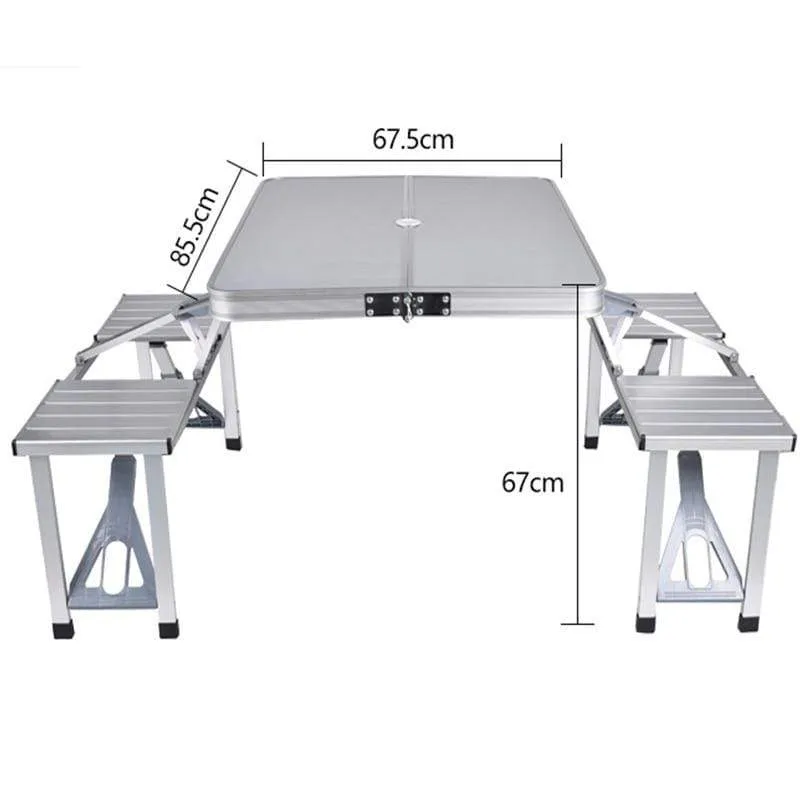 GEOMETRICS DREAM Portable Beach Table