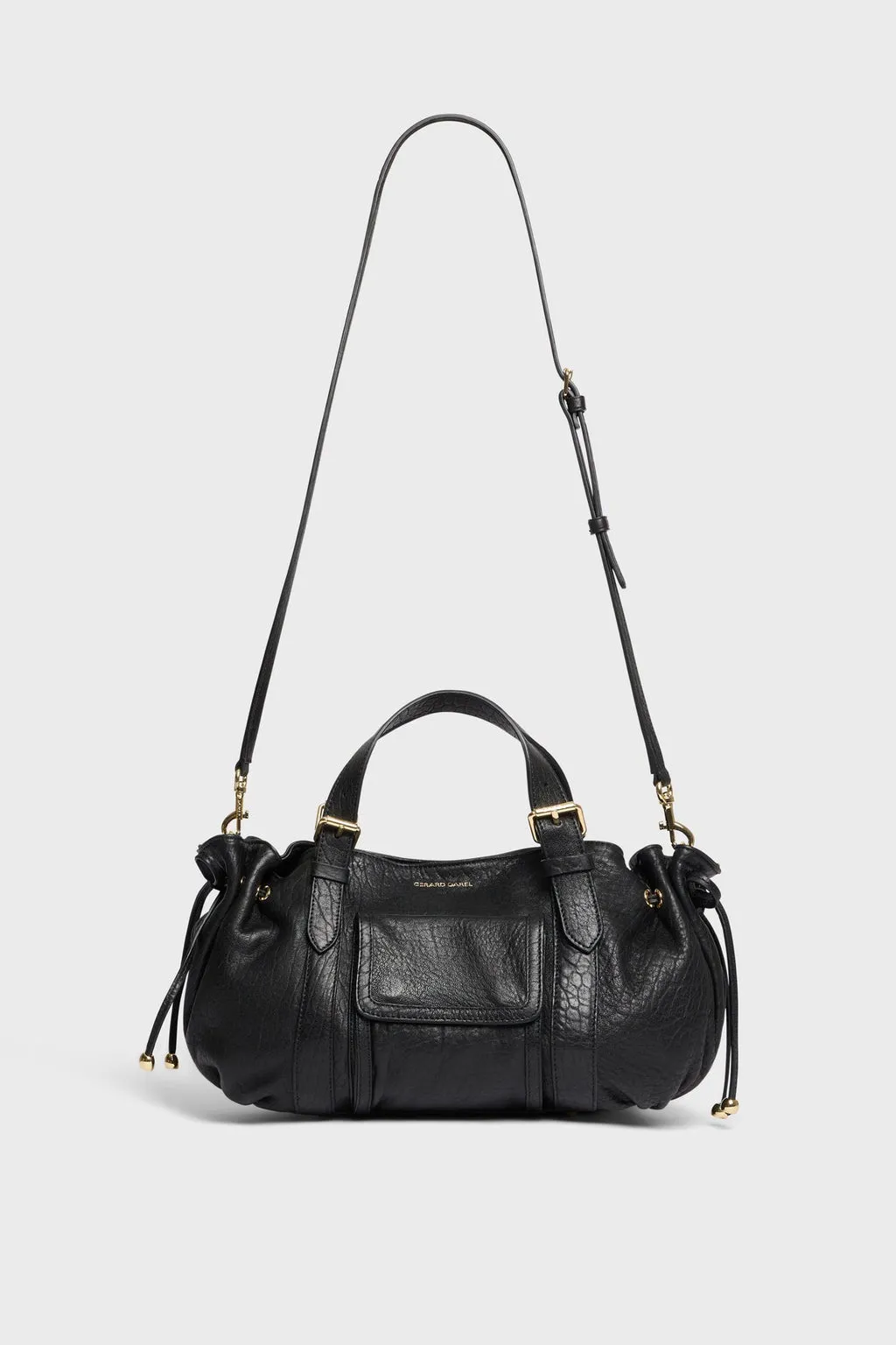 Gerard Darel BUBBLE 18H LEATHER BAG