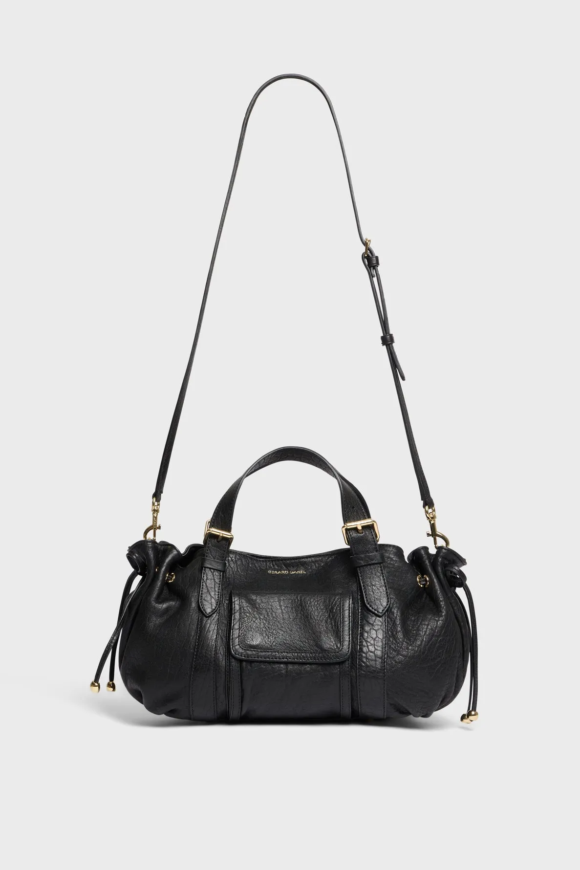 Gerard Darel BUBBLE 18H LEATHER BAG