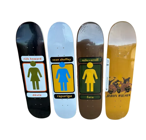 Girl Skateboards 30th Anniversary Reissue Deck Set of 4