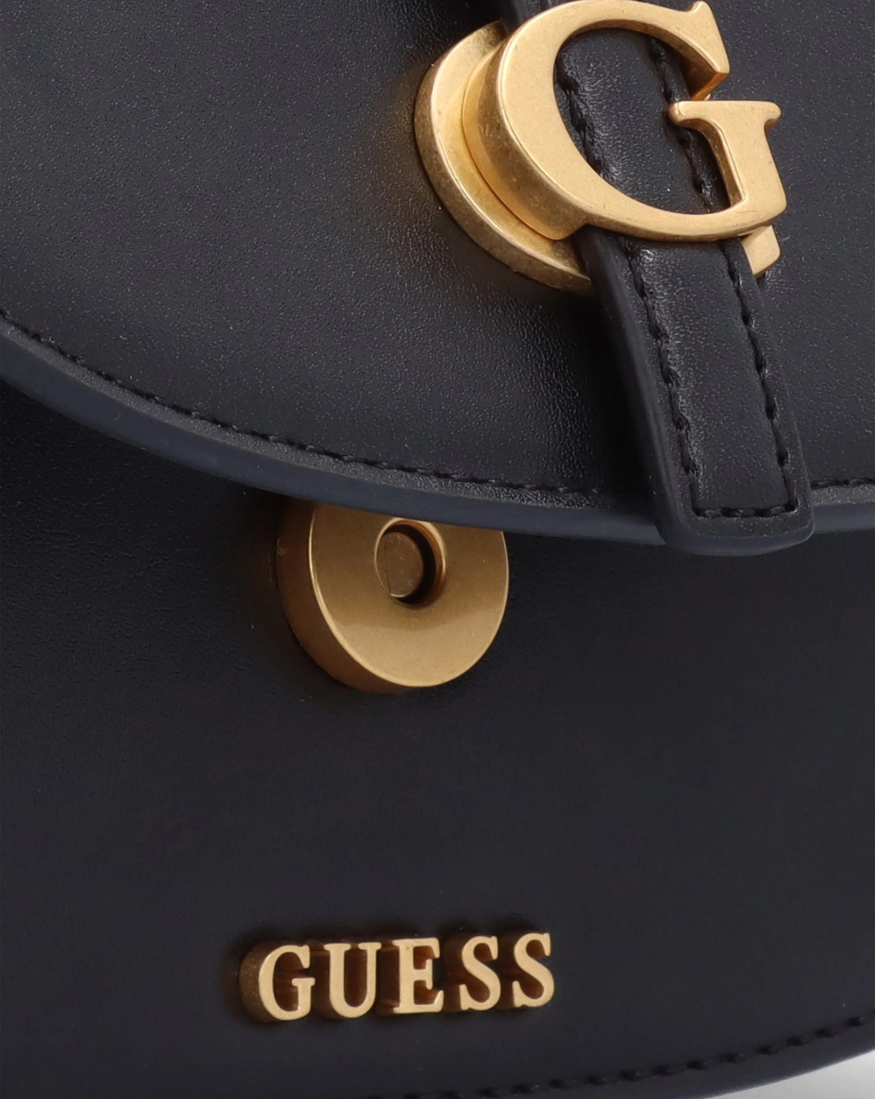 Guess Mini Kuba Black Cross-Body Bag