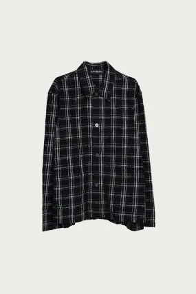 Haven Jacket - Black/White Helix Flannel