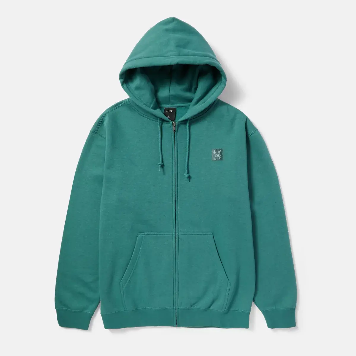 HUF Horus Zip Hoodie Pine PF00614