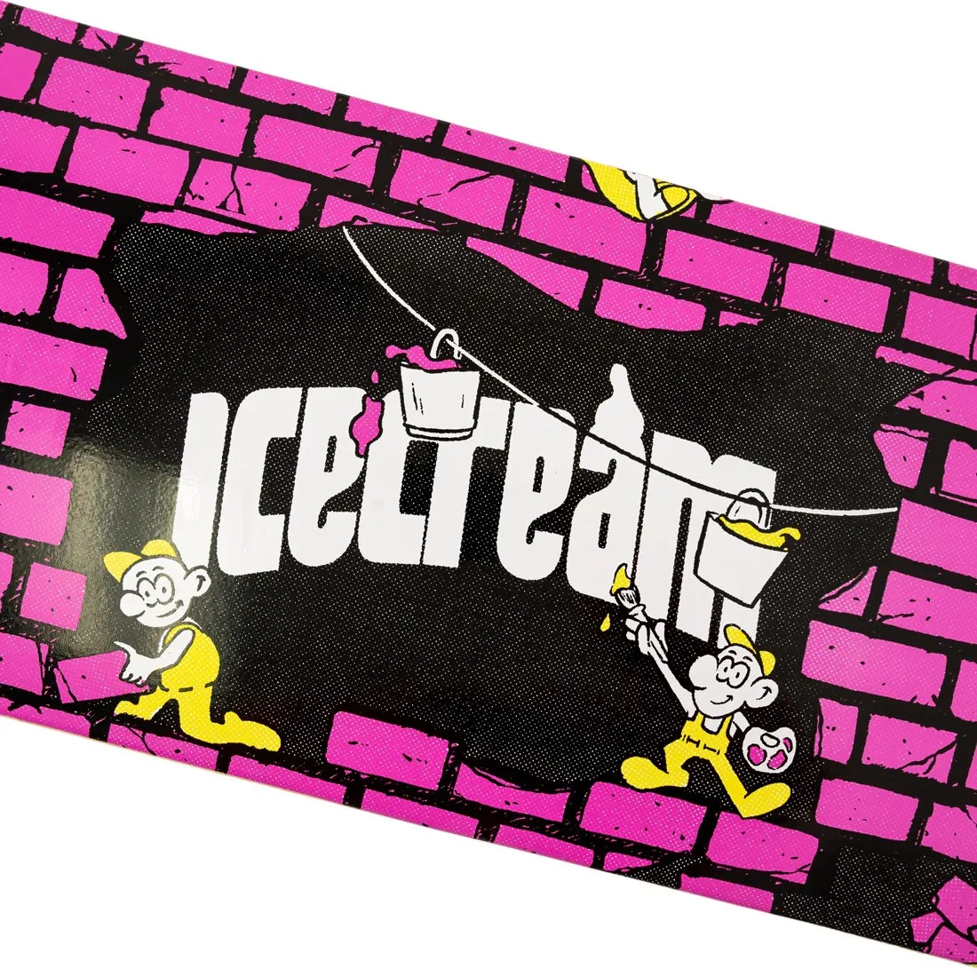 Ice Cream The Wall Skateboard (black)