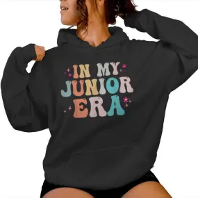 In My Junior Era Junior High Crew Groovy Back To School Women Hoodie