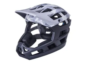 Kali Invader 2.0 Enduro Helmet - Camo Matt Gray-Black