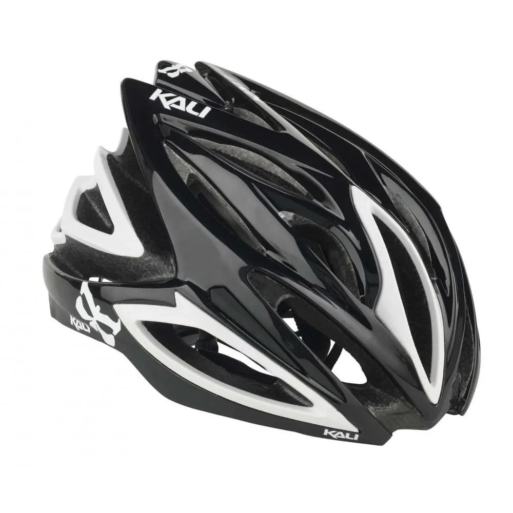 Kali Phenom Road Helmet - Black-Vanilla white